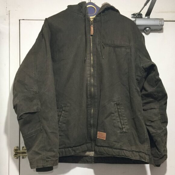 VINTAGE CE SCHMIDT WORKWEAR HOODIE JACKETS SIZE XL - Picture 1 of 3